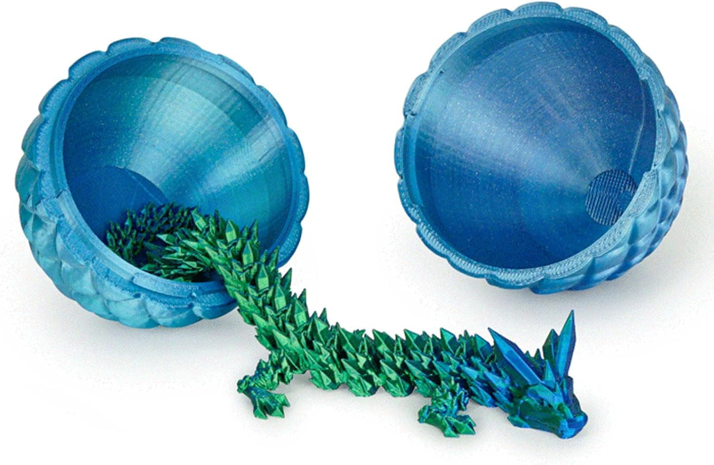 Dragon Eggs with Dragon Inside, 3D Printed Surprise Funny Gifts for Kids, Boys, Girls, Articulated Dragon Fidget Toys for Adults, Executive Desk Toys Office Room Décor