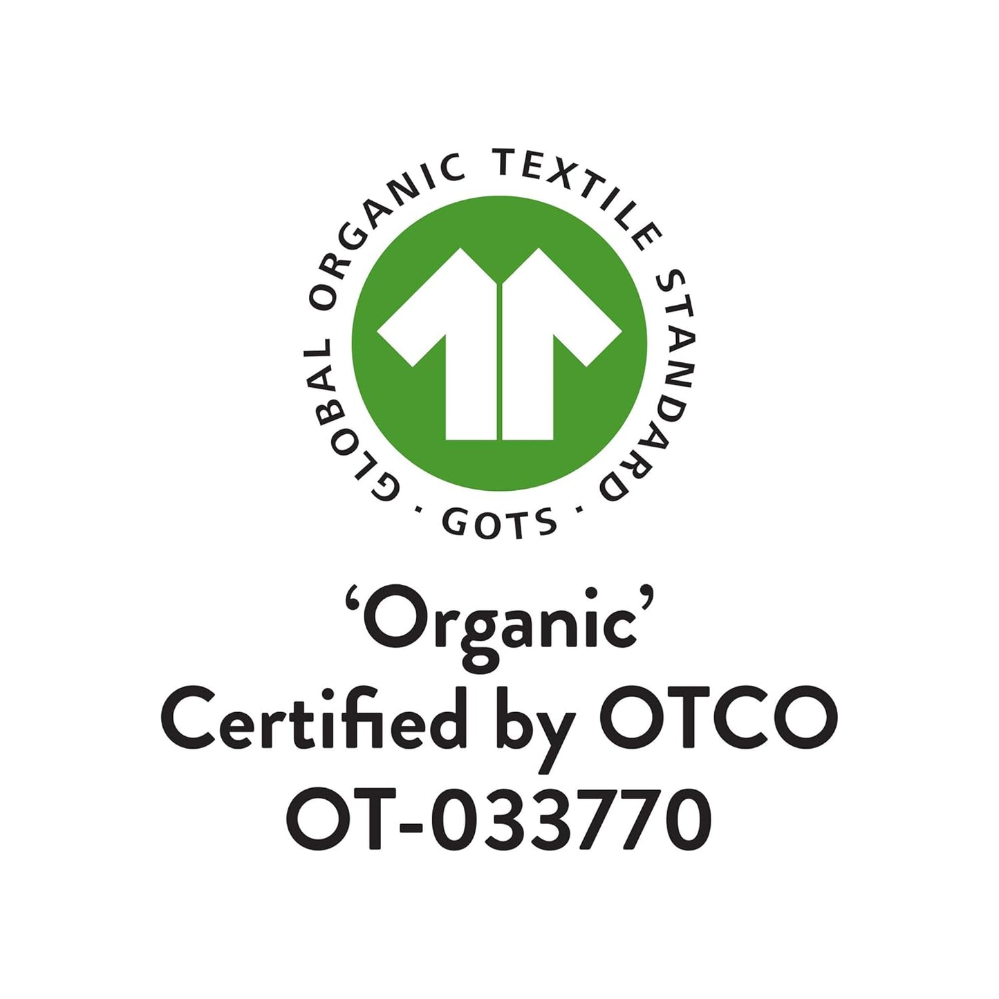 HonestBaby Organic Cotton Changing Pad Covers (Set of Two), Love Dot, One Size