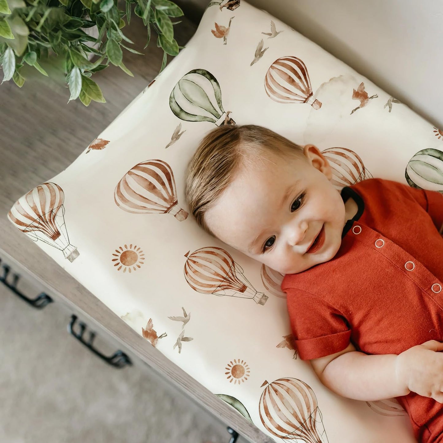 GRSSDER Stretch Ultra Soft Jersey Knit Changing Pad Cover Set 2 Pack, Change Table Pad Covers Fit 32"/34" x 16" Pads Safe and Snug, Pretty Diaper Changing Pad Covers of Cars Print