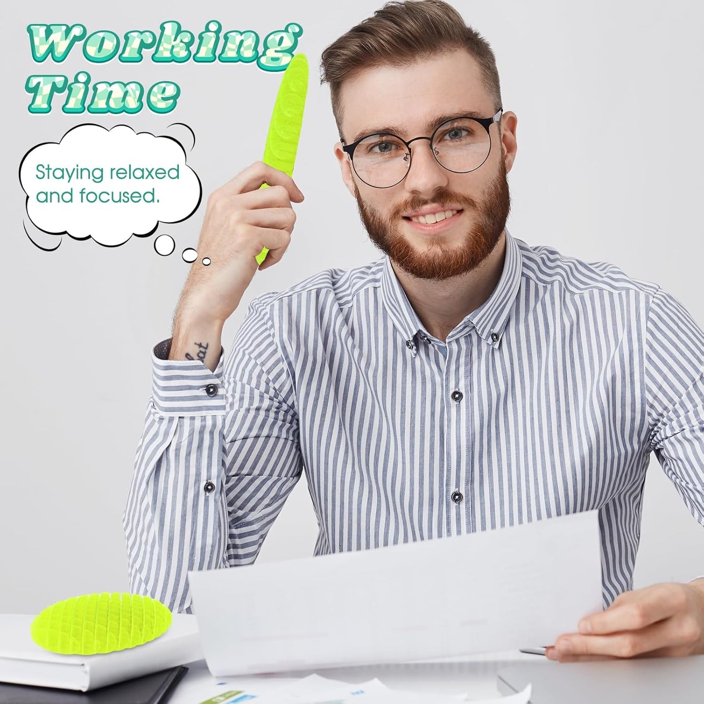 Fidget Worm Toy｜Sensory Slug Fidget Toy｜Funny Pocket Fidget Toy｜Fidget Toy for Kids&Adults｜Resistance Fidget Toy Anxiety&Stress Relief Toys