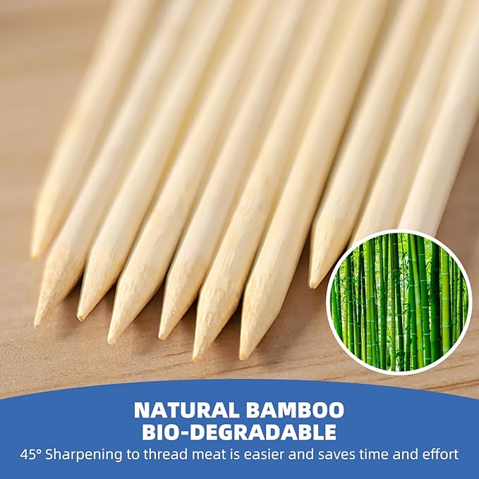 36 Inch Bamboo S'Mores Sticks.Use To Marshmallows,BBQ,Roasting,Camping.6mm Diameter.More Size Choices 6"/8"/10"/12"/36"(100 PCS)