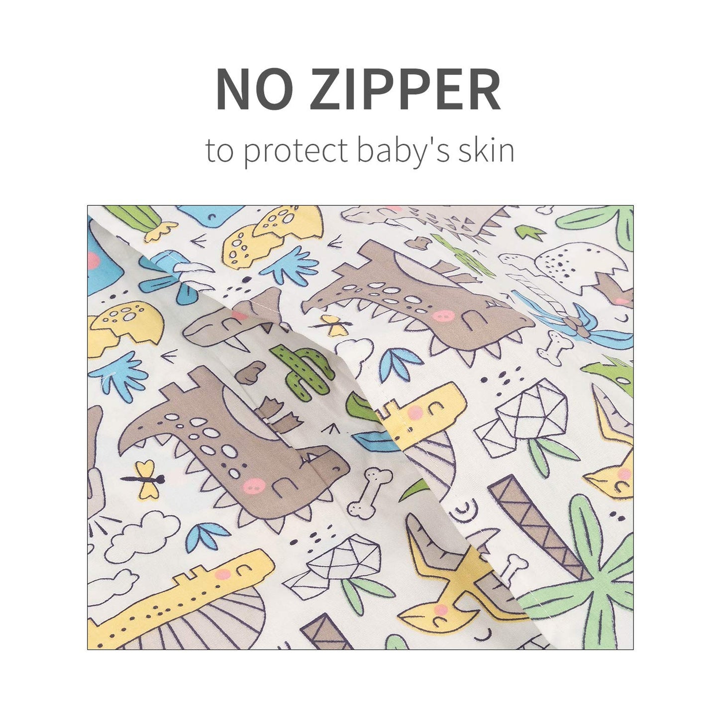 ALVABABY Toddler Pillowcases 2 Pack Cotton Kids Pillow Cover Fit 13"x 18" or 14"x20" Envelope for Girl Boy Sleepy Travel 2L-TPW14A