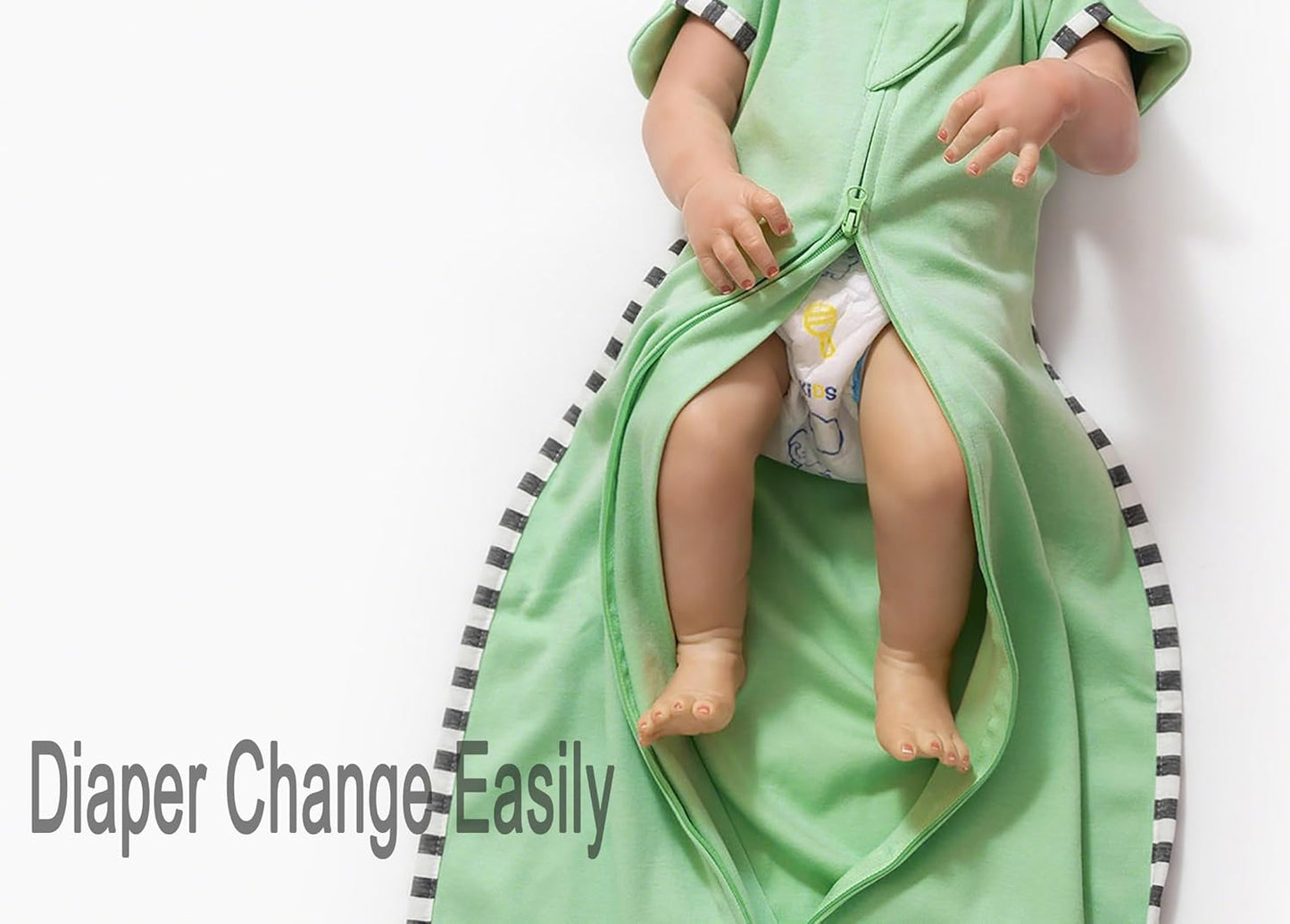 Baby Transition Swaddle 2-Pack, Newborn Sleep Sack, Arms Up Design (Arms In/Out), Infant Swaddle for Boys Girls