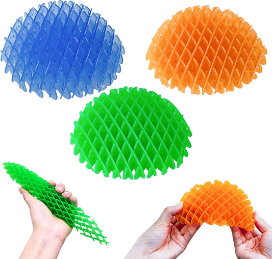 3Pcs Fidget Worm Toy, Cool Toy Worm Big Fidget Toy, Green Cute Worm Shaped Ornament, Funny Pocket Worm Fidget Toy Weird Sensory Toy Portable for Adults Children