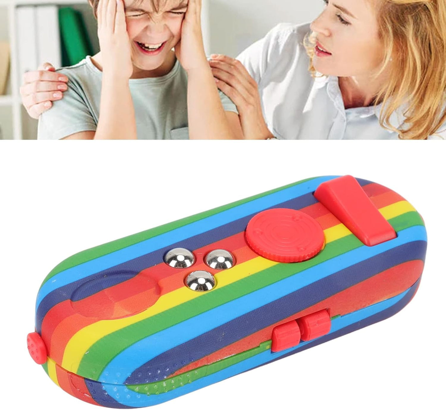 Reduce Stress Relax Mood Portable Anxiety Sensory EDC Toy Sensory Controller Pad Educational Novelty Toys Relief Pressure Decompression Toys for Adults