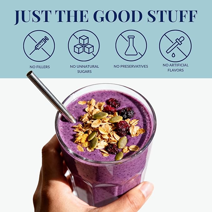 Sweet Diane’s Granola – Family Size (36 oz) Blueberry Almond Organic Granola, Low-Sugar, High-Fiber, Gluten-Free, Vegan, Delicious Breakfast and Snack Topper