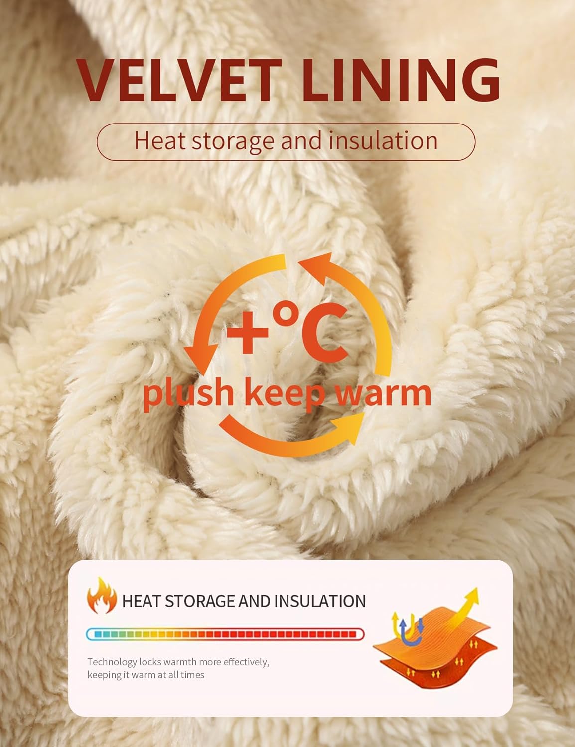 Gihuo Unisex Boy's Girls Winter Warm Sherpa Lined Zip Up Sweatshirt Fleece Jacket Kid's Hoodie Outerwear