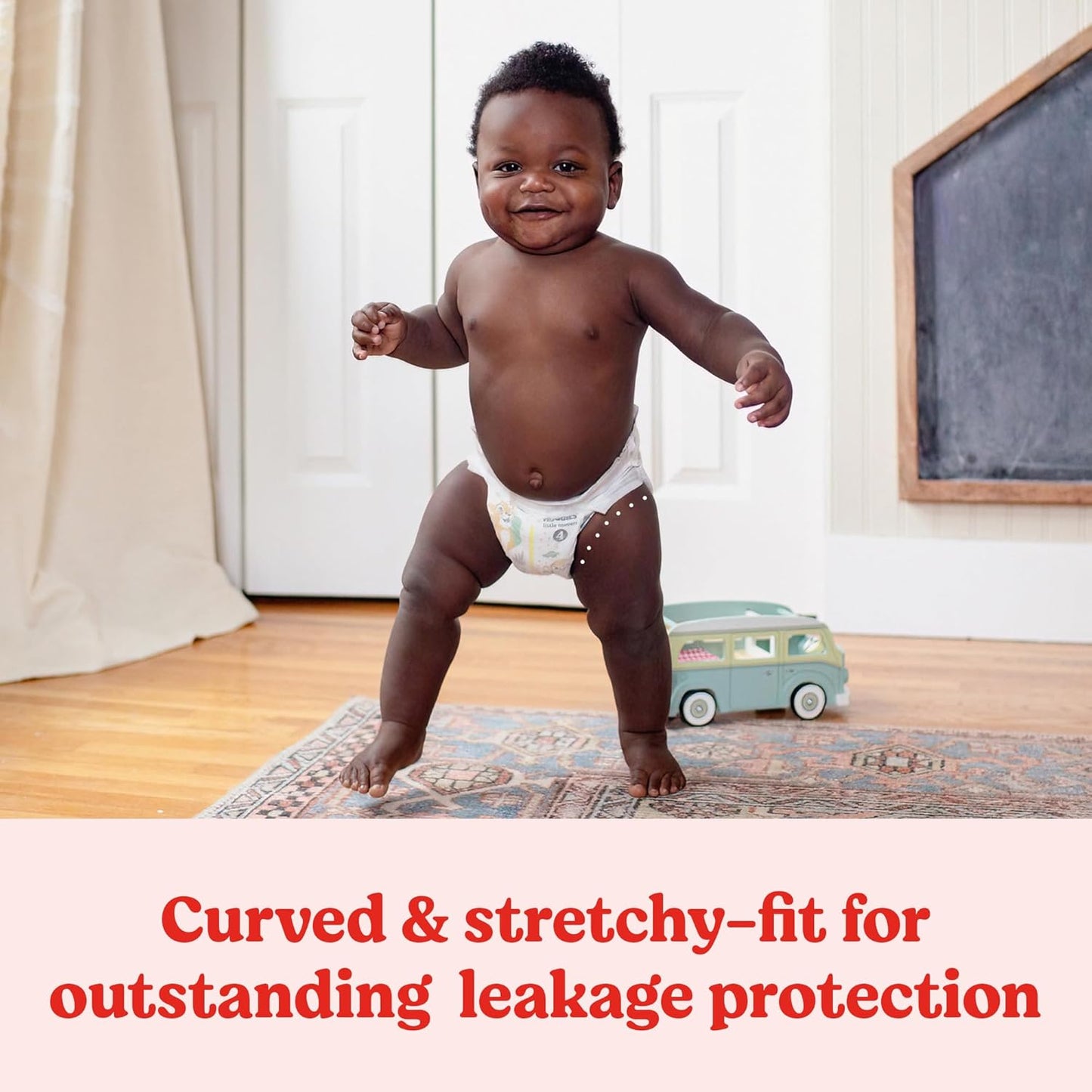 Huggies Size 7 Diapers, Little Movers Baby Diapers, Size 7 (41+ lbs), 68 Count, Packaging May Vary