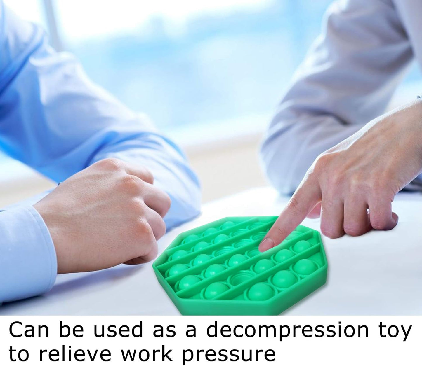 Sensory Fidget Toys, Silicone Squeeze Decompression Toy Games, Stress Relief Toys for Adults Funny Toy for Age 6+ Kids Teens, 3PCS