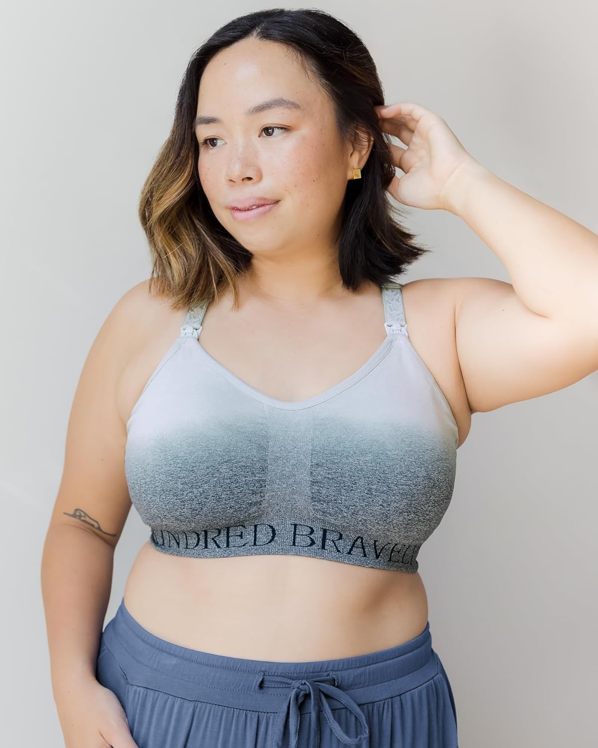 Kindred Bravely Sublime Nursing Sports Bras for Breastfeeding, Soft & Stretchy Maternity Bra