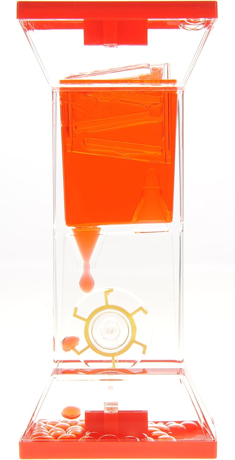 PowerTRC Liquid Motion Bubbler Sensory Toy, Fidget Toy for Desk Tops | Calming and Relaxing ADHD, Anxiety, and Autism Toy for Kids and Adults