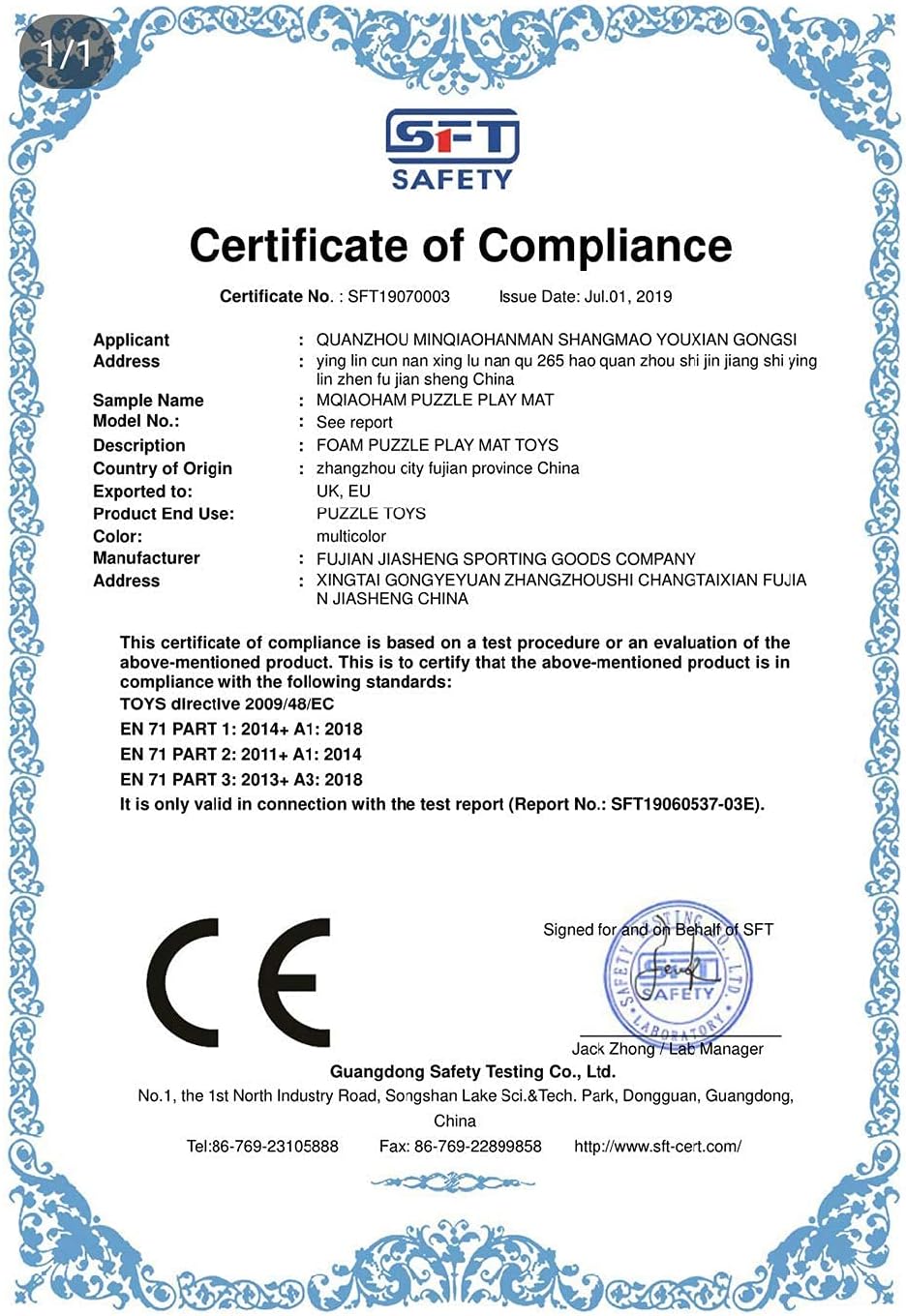 MQIAOHAM® 25 Pieces Puzzle Play Mats, Soft Baby Play Mat, Kids Interlocking Foam Floor Tiles, Toddlers Carpet Playmats G301025-107112