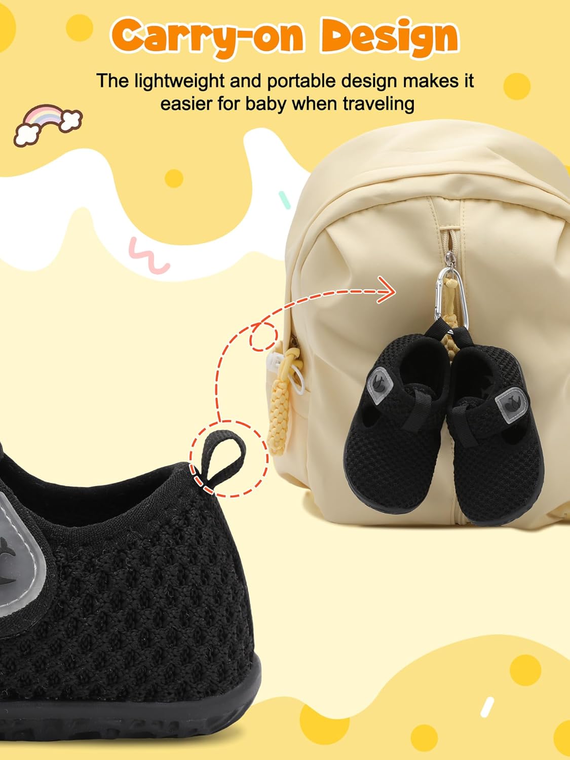 FEETCITY Barefoot Baby Shoes Girls Boys Walking Shoes Infant Sneakers Lightweight Flexible Newborn Dress School Shoe