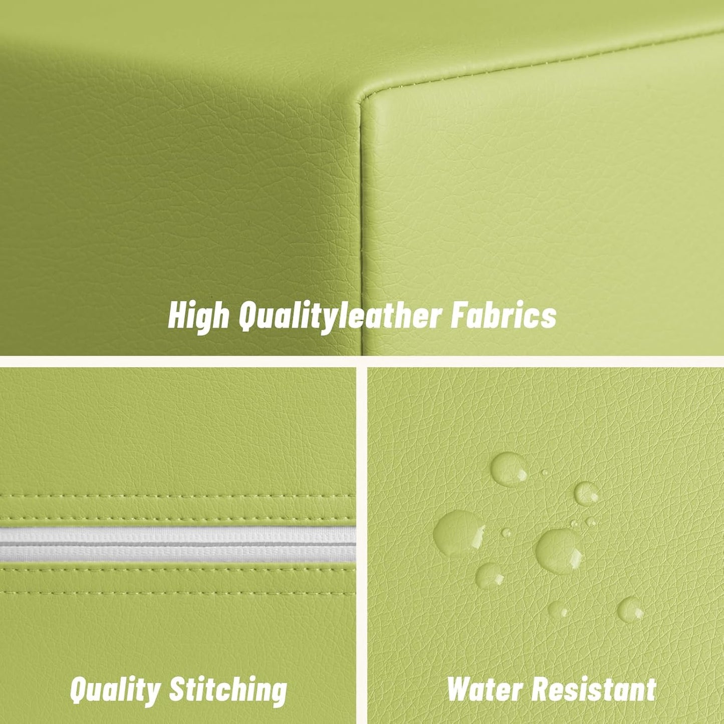 6-Piece Foam Climbing Blocks for Toddlers: Baby Foam Climbing Gym PU Leather Colorful Indoor Toy Building Blocks