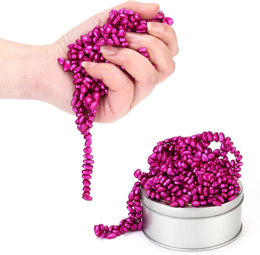 550pcs Rose-red Magnet Balls Desk Toys for Adults, Ferrite Crags Magnetic Putty Desk Fidget Toys for Office