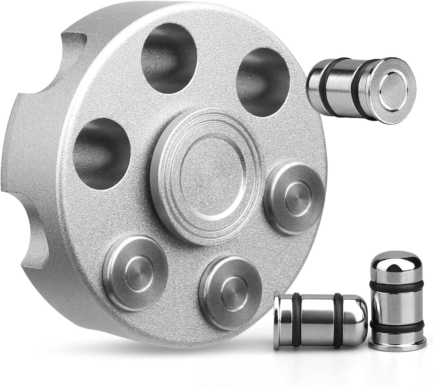 Desk Fidget Spinner Chain, Fidget Toy Metal, Infinity Cube Spinner Gift For Kids and Adults, Sensory Toy, Heavy Duty Cool Hand Finger Spinner Desk Toy, Party Favors Goody Bag Fillers Stocking Stuffers