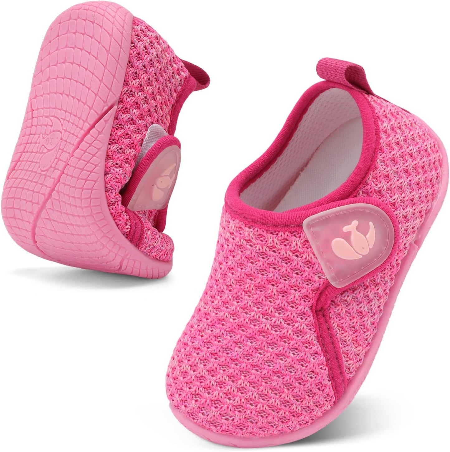 FEETCITY Toddler Walking Shoes Slip On Toddler Shoes Boys Girls Kids Sports Sneakers Casual School Shoes Barefoot Shoes