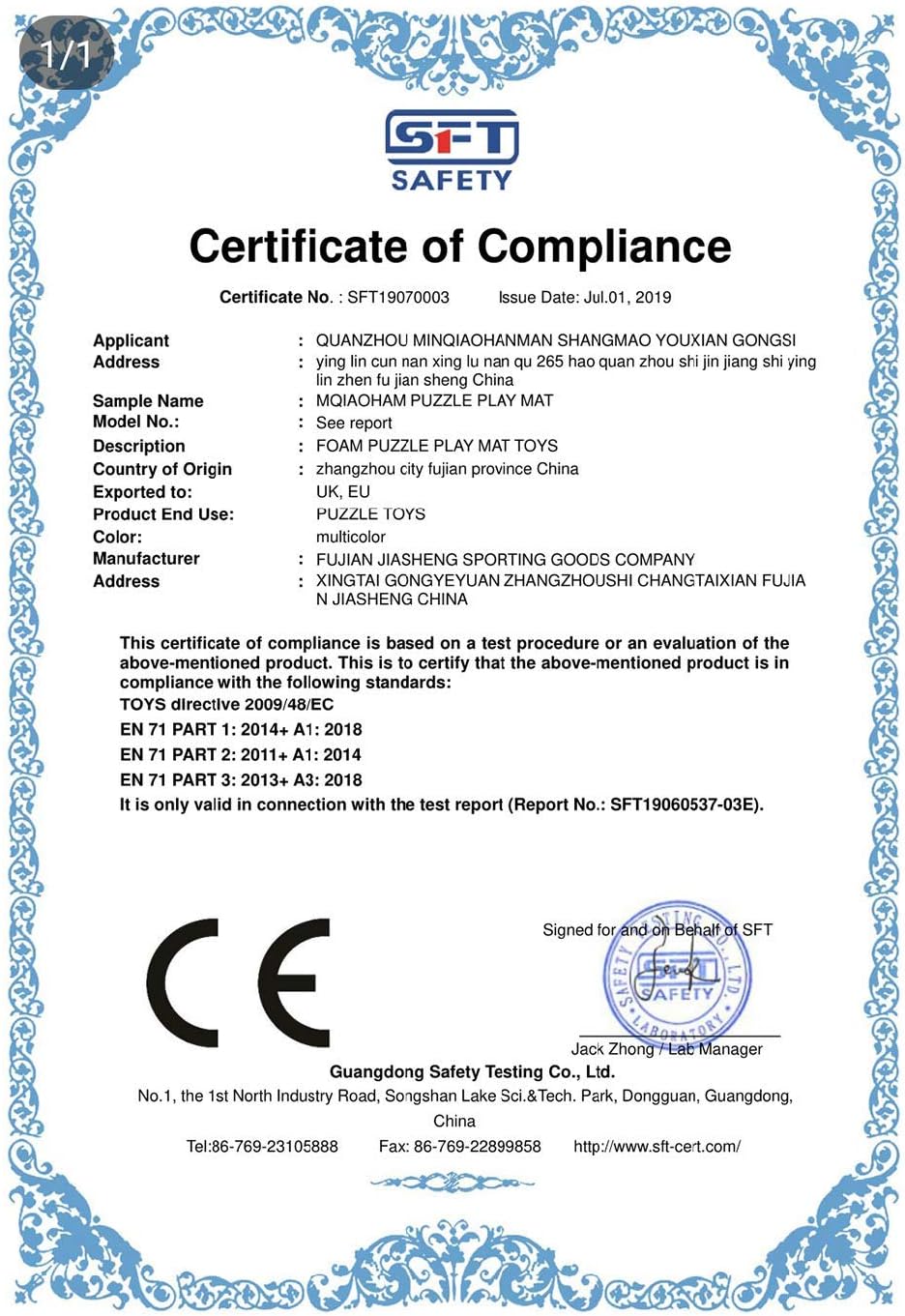 MQIAOHAM® 25 Pieces Puzzle Play Mats, Soft Baby Play Mat, Kids Interlocking Foam Floor Tiles, Toddlers Carpet Playmats G301025-101104112