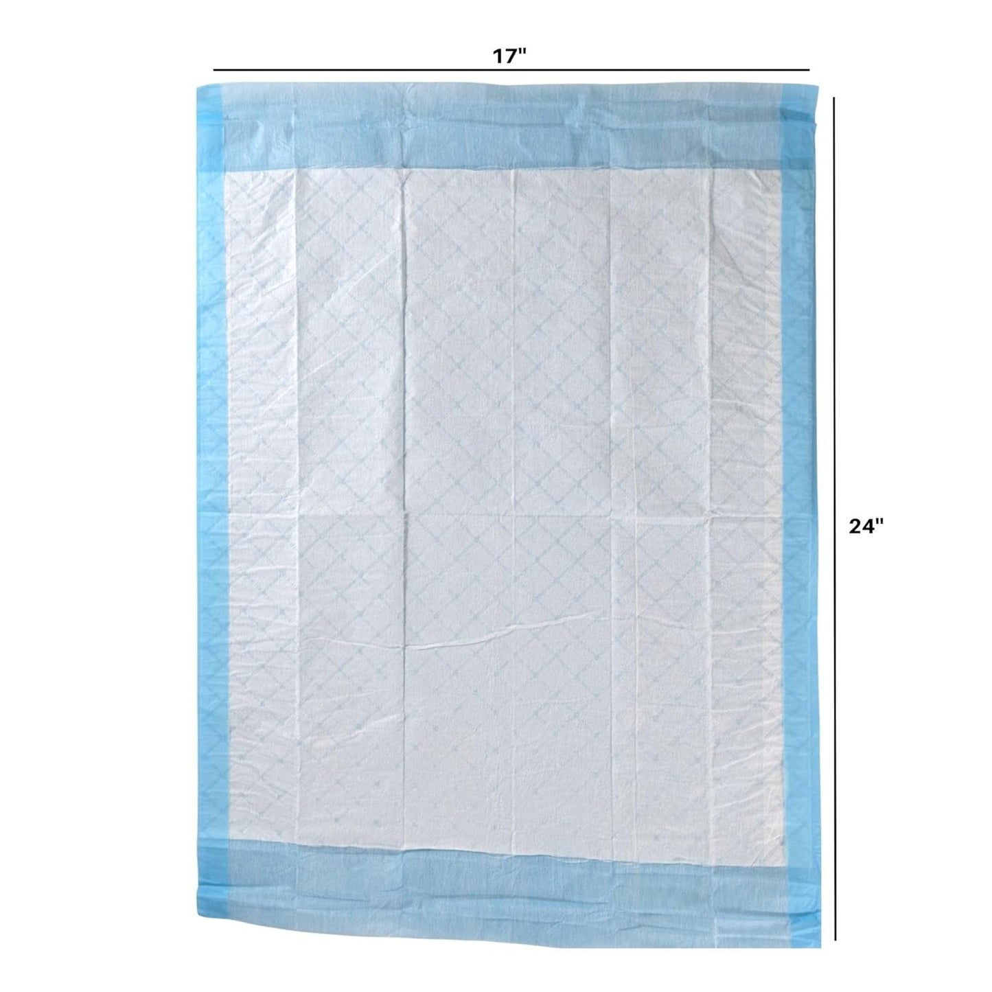 Disposable Changing / Under Pads [Pack of 25] Disposable Soft Absorbent Waterproof 17''x24'' Incontinence Underpad Protector Liners for Beds, Chairs, Diaper Changing – for Adults and Baby Protection