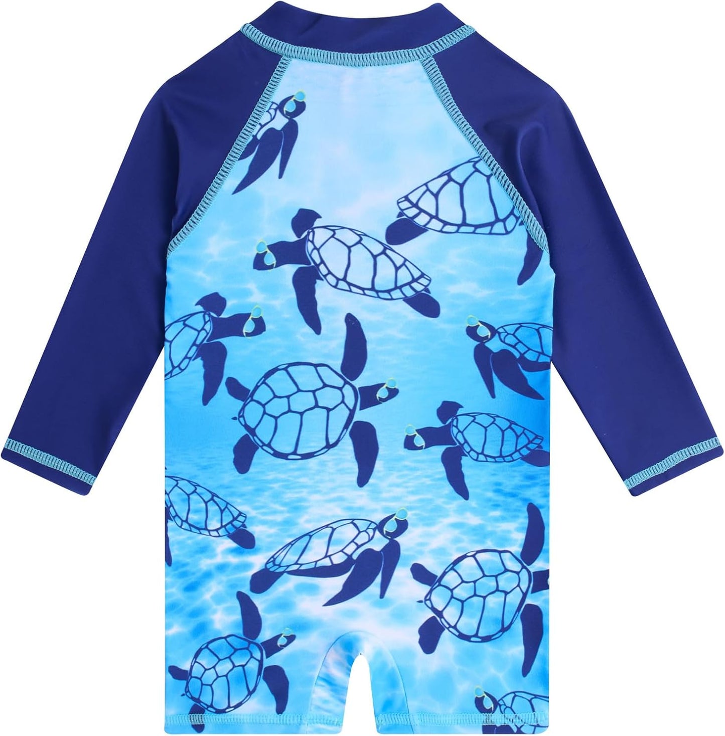 Funnycokid Baby Swimsuit Boy Toddler Bathing Suit Rash Guard UPF 50+ Swimwear 6 Months-4T