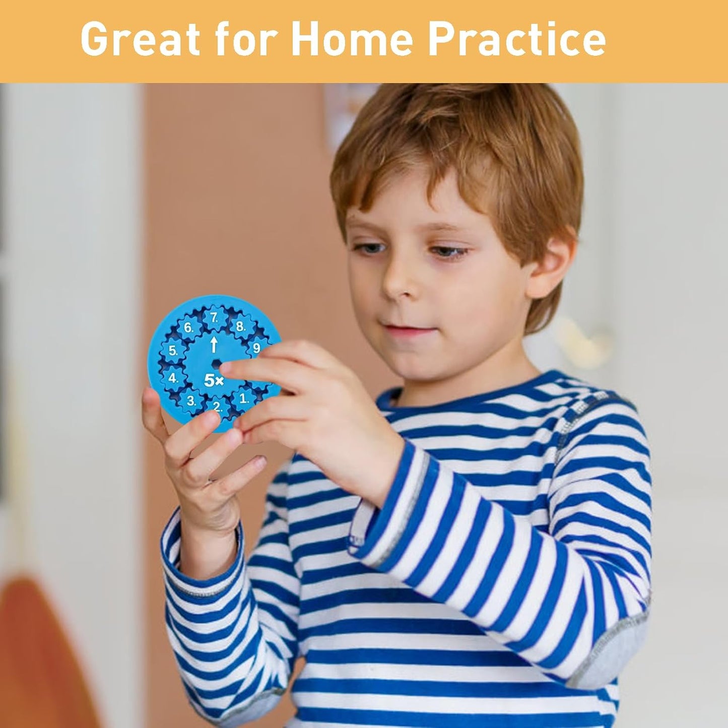 Math Fidget Spinners, Fun Math Toys - Helps Learn Math & Improve Memory, Multiplication Fidget Game for Classroom Homeschooling Counting Number