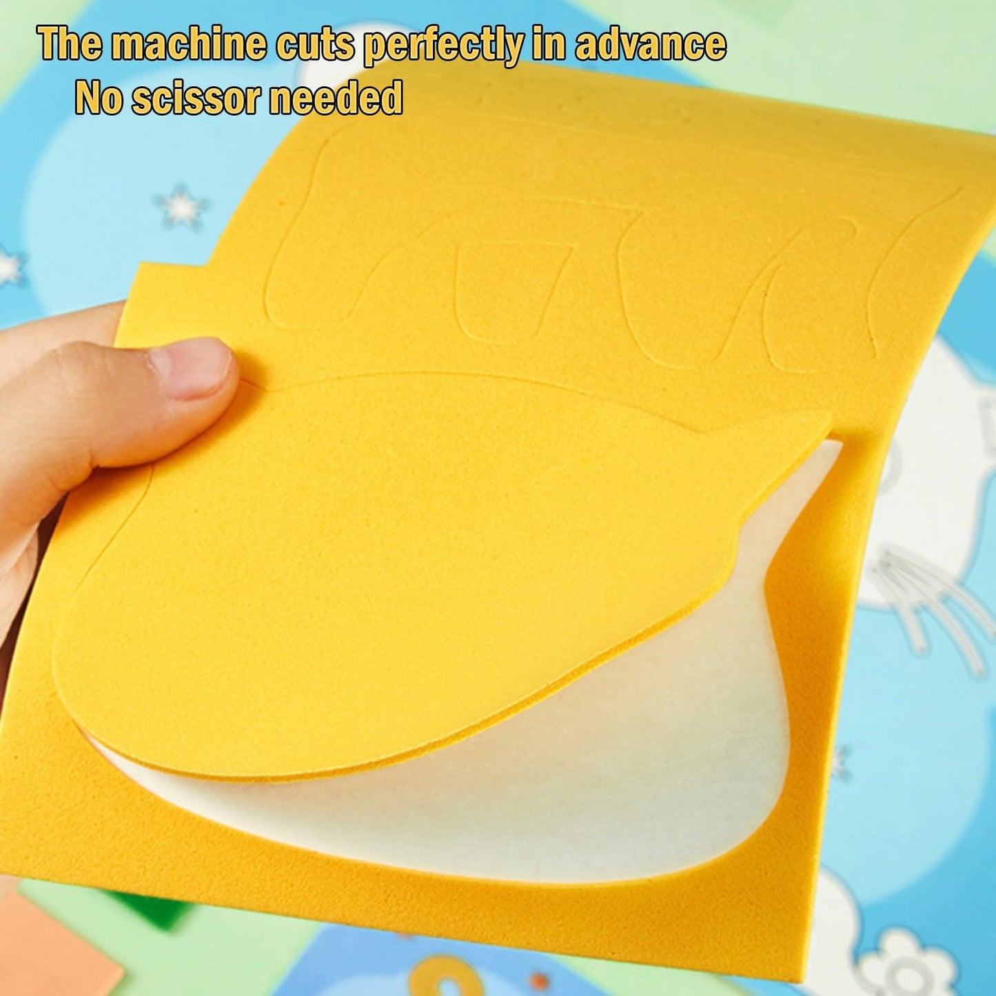 Lovyan 3D EVA Foam Stickers for Toddlers 12PCS Sticky Foam DIY Craft Preschool Art Class Drawing Sticker Puzzle Art Kit for Kids Boys Girls (Animals)