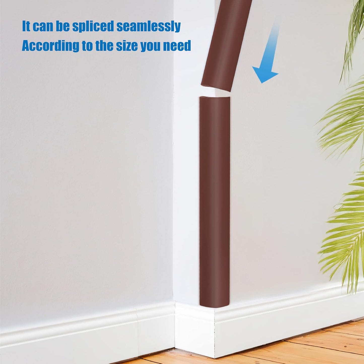 Wall Corner Edge Protector 4 Pack,1.57x1.57x23.62x0.28 inch Soft Baby Proof Corner Guards for Sharp Edges, Self-Adhesive Corner Protectors for Home, Kindergarten,Thickness-7mm(0.28 in)