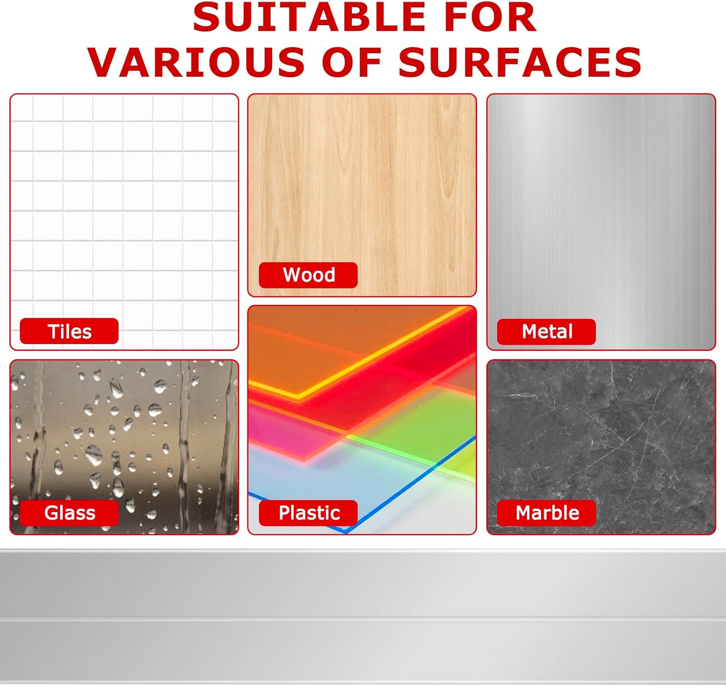 Flexible Wall Corner Protector Moulding Trim Peel and Stick Wall Corner Guards Edge Protector Self Adhesive Wall Molding Trim Strip for Wall Edge Corner Ceiling (Silver, 2.4 in x 10 Ft)