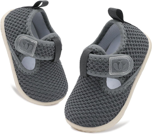 FEETCITY Barefoot Baby Shoes Girls Boys Walking Shoes Infant Sneakers Lightweight Flexible Newborn Dress School Shoe