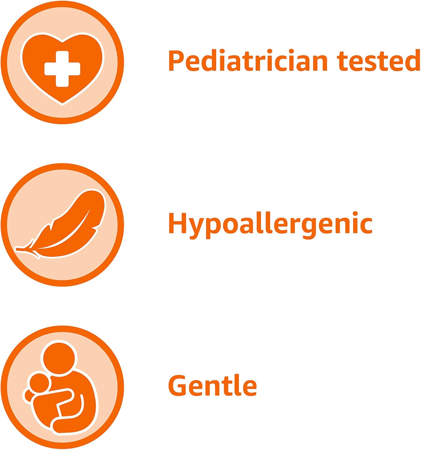 Amazon Basics Tear-Free Baby Hair and Body Wash, 27.1 Fluid Ounce, Lightly Scented, 1-Pack (Previously Solimo)