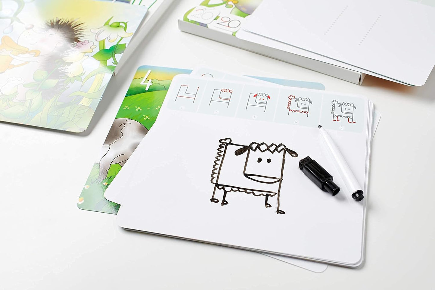 Learning Activity - Drawing with Numbers Educational Game, Perfect for Kids, Preschoolers Who Love Toys, Art and Craft Activities, Gifts for Girls and Boys Ages 3, 4, 5, 6