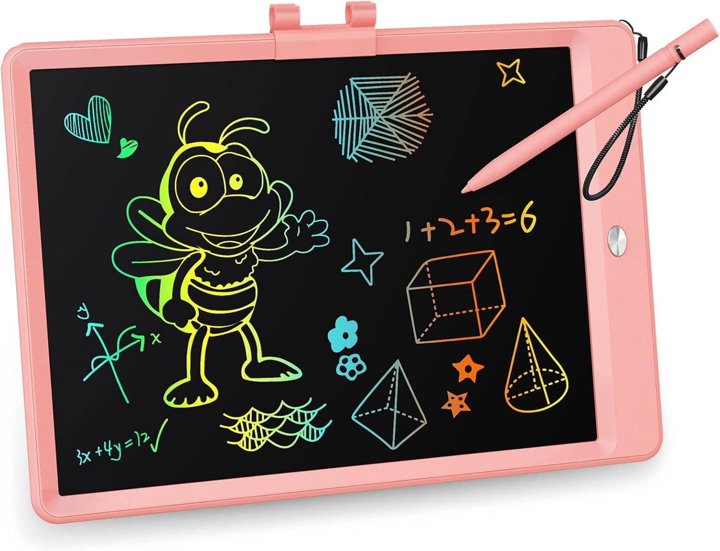 KOKODI LCD Writing Tablet, Valentines Day Gifts for Kids,10 Inch Colorful Toddler Doodle Board Drawing Tablet, Erasable Reusable Electronic Drawing Pads, Educational and Learning Toy for Kids