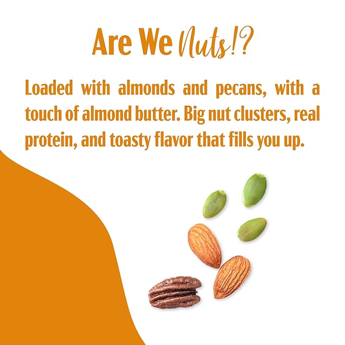 TGB Honey Almond Granola, Crunchy Almond Butter Clusters, Low Sugar, Gluten Free, Non-GMO, Natural Breakfast Cereal, Healthy Snack, 8 ounces