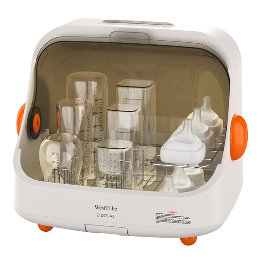 Baby Bottle Sterilizer and Dryer – UV Sterilizer 20L Large Capacity, Hot Air Drying, UV Sanitizer Box, No Need to add Water, No Need to Clean Regularly. Large Sterilizer for Nail Tools.