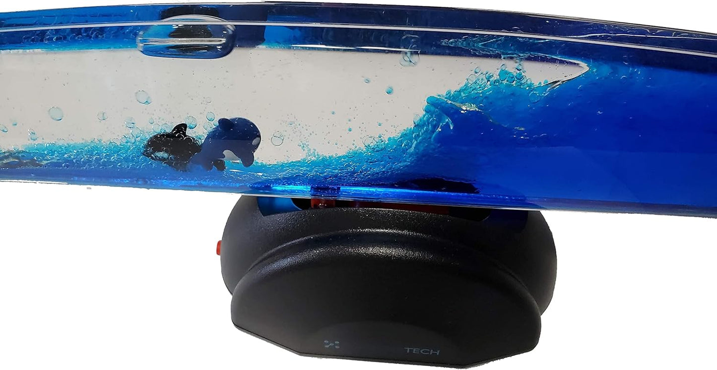 Wave Motion Machine (Blue, 12 Inch with Orcas)