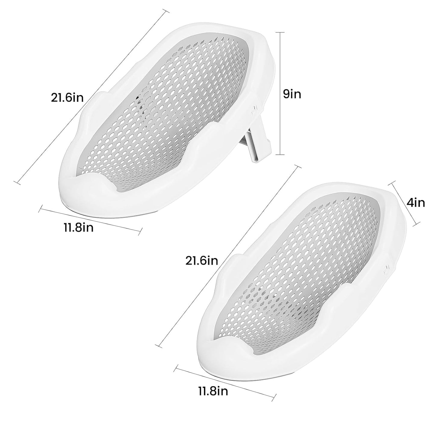 Foldable Baby Bathtub Support, Ideal for Babies Less Than 6 Months Old, Soft Support for Use on The Counter, Sink or Bathtub