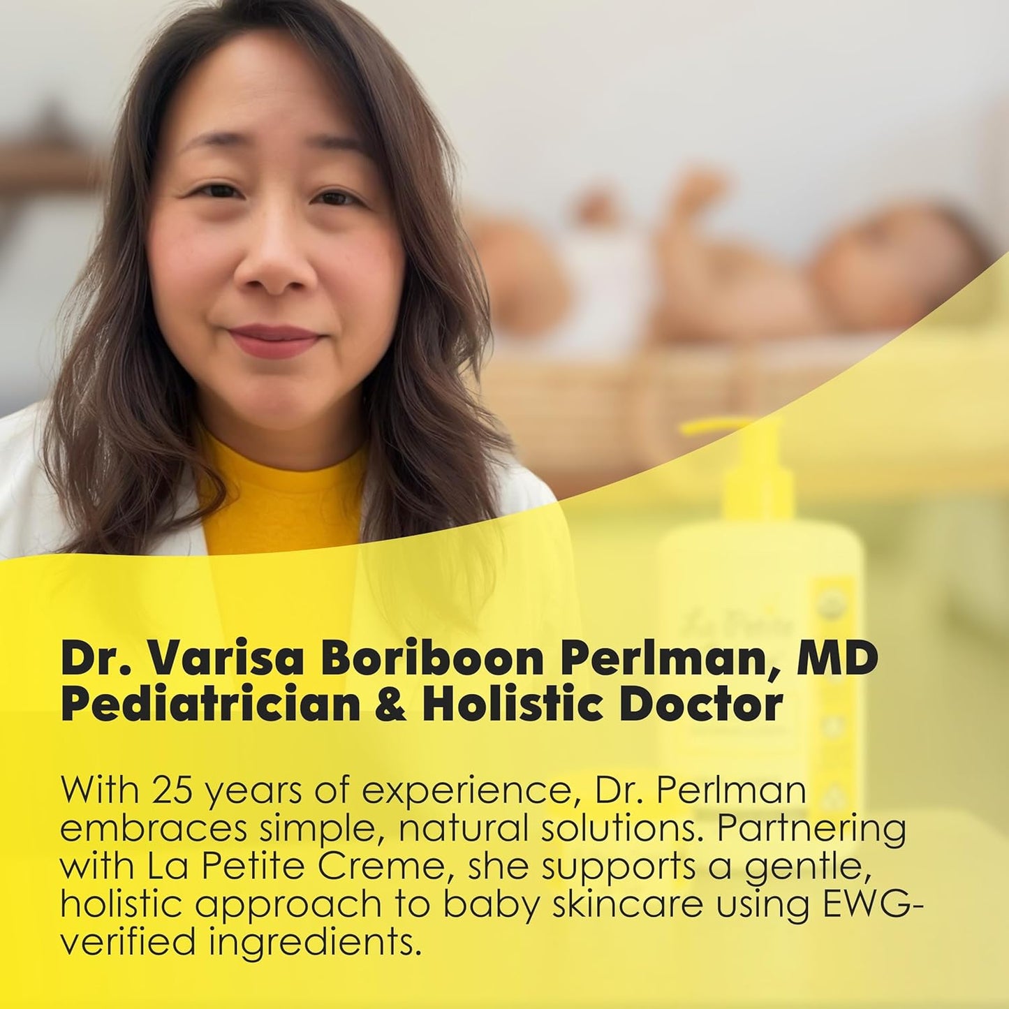 La Petite Creme Premium French Diapering Gift Set: Includes Organic Diapering Lotion (8 oz), Travel-size Liniment Baby Lotion (2 oz), 1 Travel-size Diaper Balm (1 oz), 50 Disposable Cotton Pads