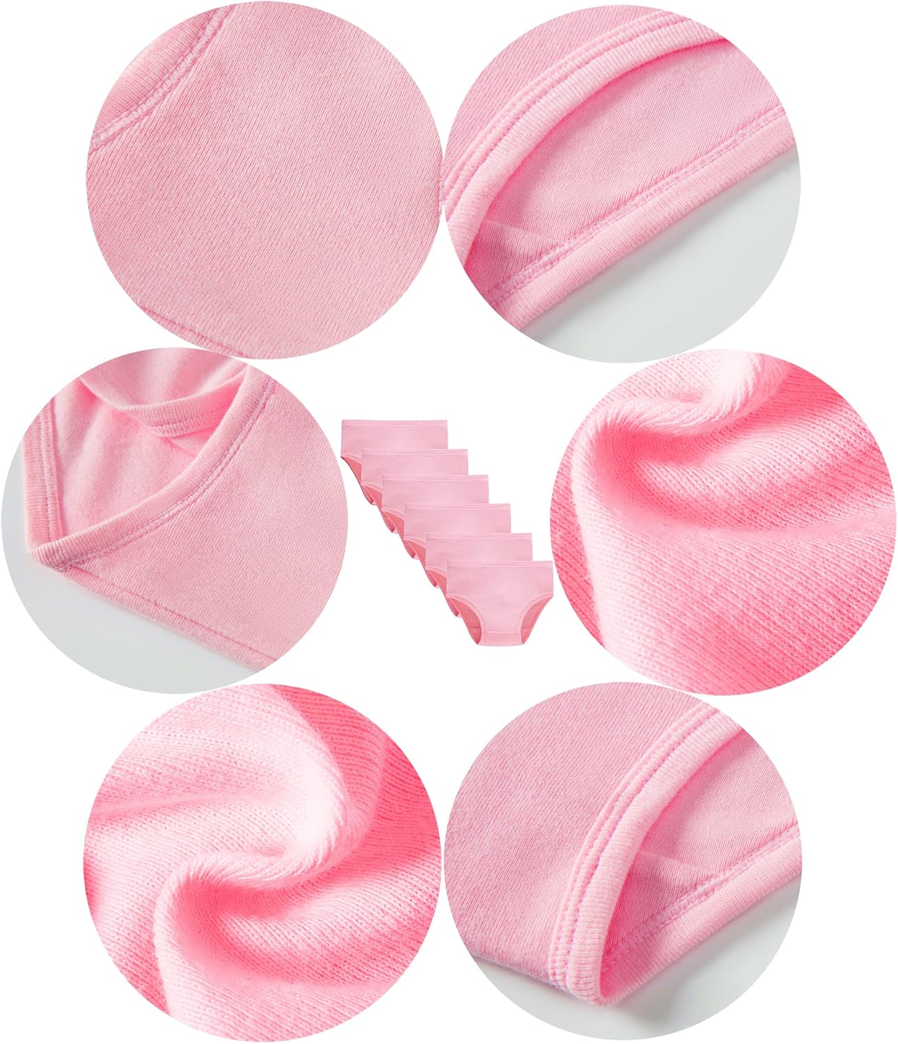 Barara King Little Girls' Soft Cotton Underwear Toddler Undies Kids panties