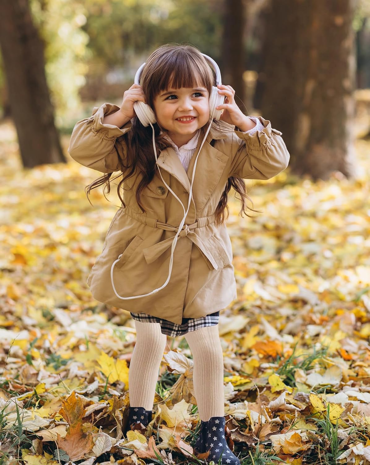 CHUNG Toddler Little Girls Cotton Tights Footed Thick Winter Cable Knit Legging Pantyhose Stocking