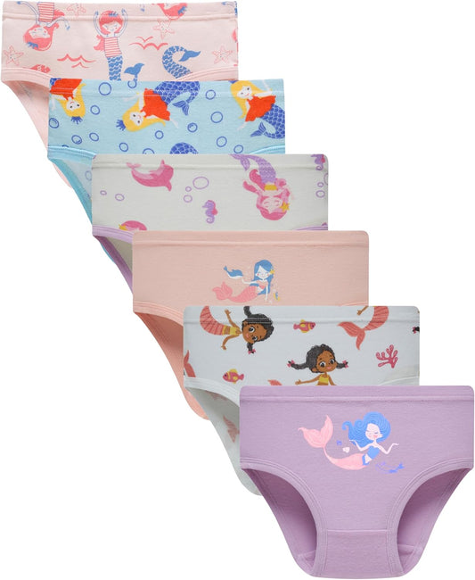 Hahan Girls Soft Panties Toddler Girls Cotton Underwear Kids Briefs