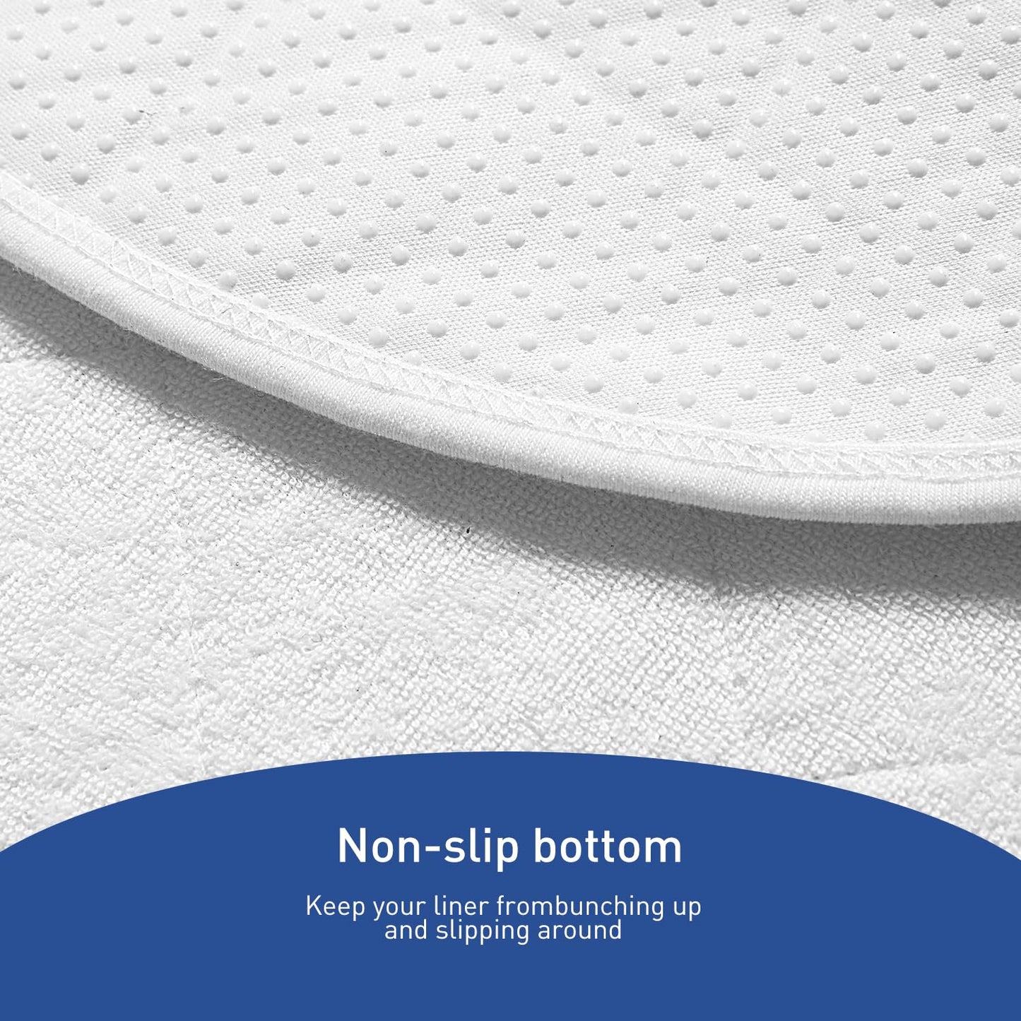 Baby Changing Pad Liners,Fit for Changing Table Liners are Warm On a Baby's Back,Thicker & Non-Slip,3 Count