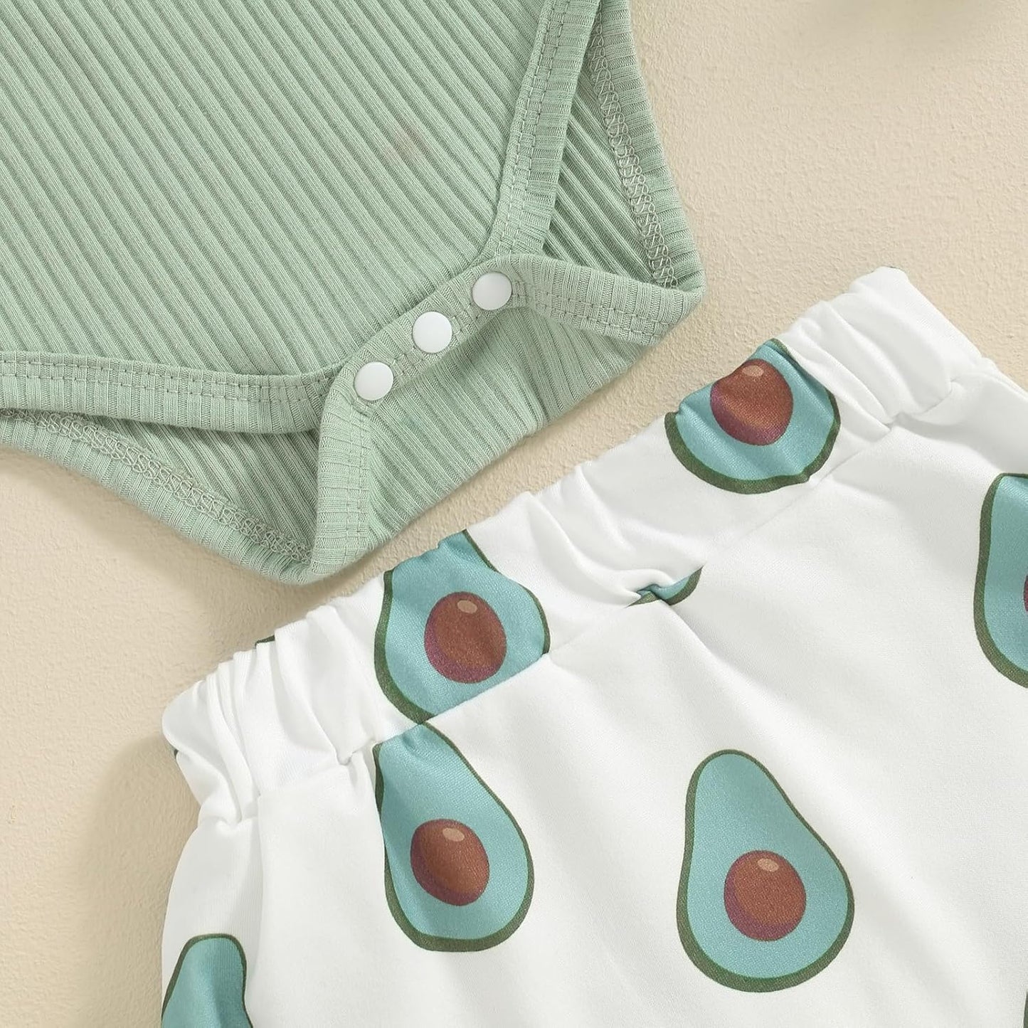 fhutpw Baby Girl Clothes Summer Cute Outfits 3 6 12 18 Months Spaghetti Strap Romper & Floarl Shorts Sets