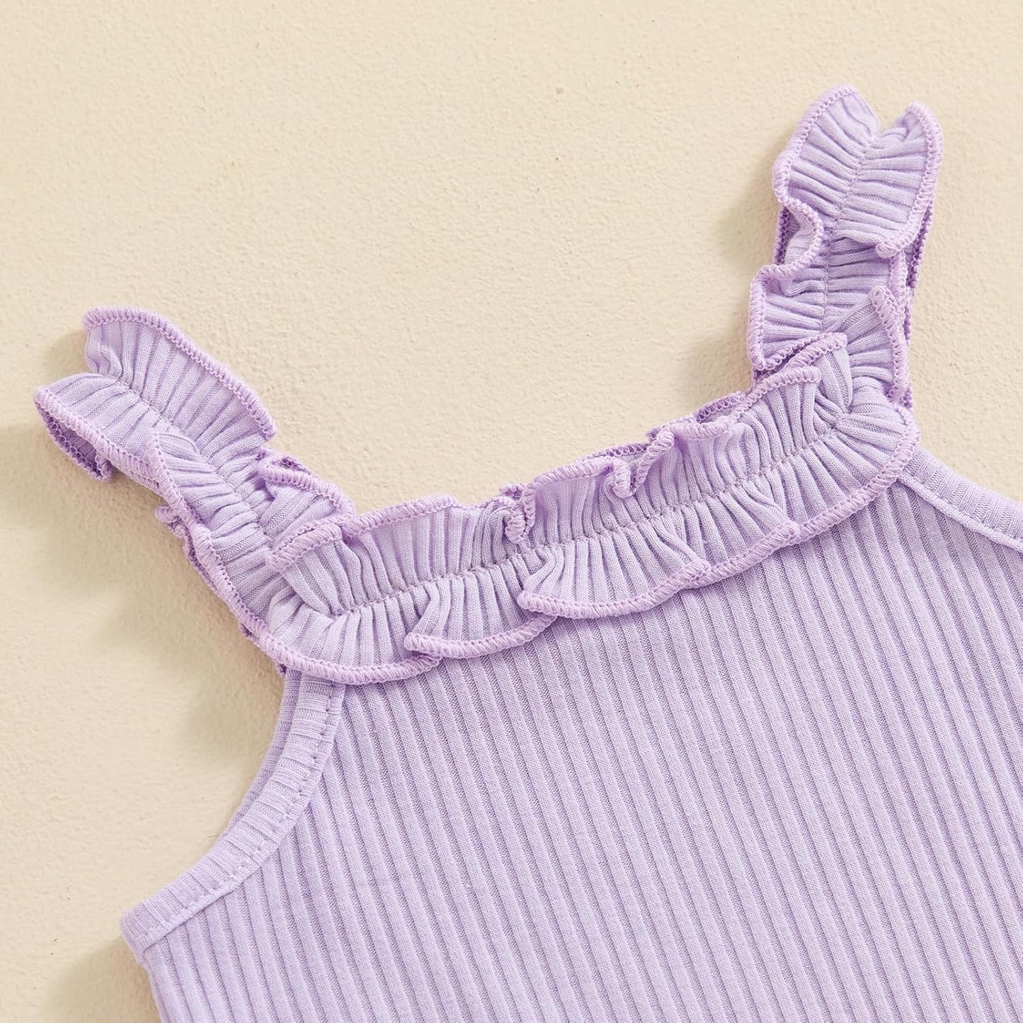 fhutpw Baby Girl Clothes Summer Cute Outfits 3 6 12 18 Months Spaghetti Strap Romper & Floarl Shorts Sets