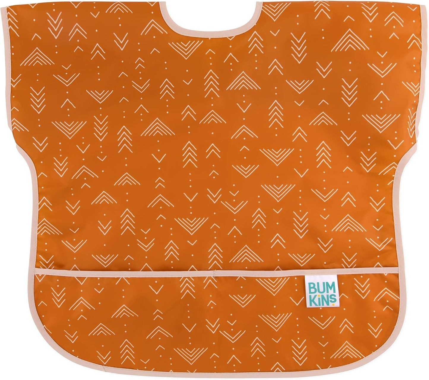 Bumkins Bibs - Toddler Bibs, Waterproof, Large for 1-3 Years, Short Sleeve
