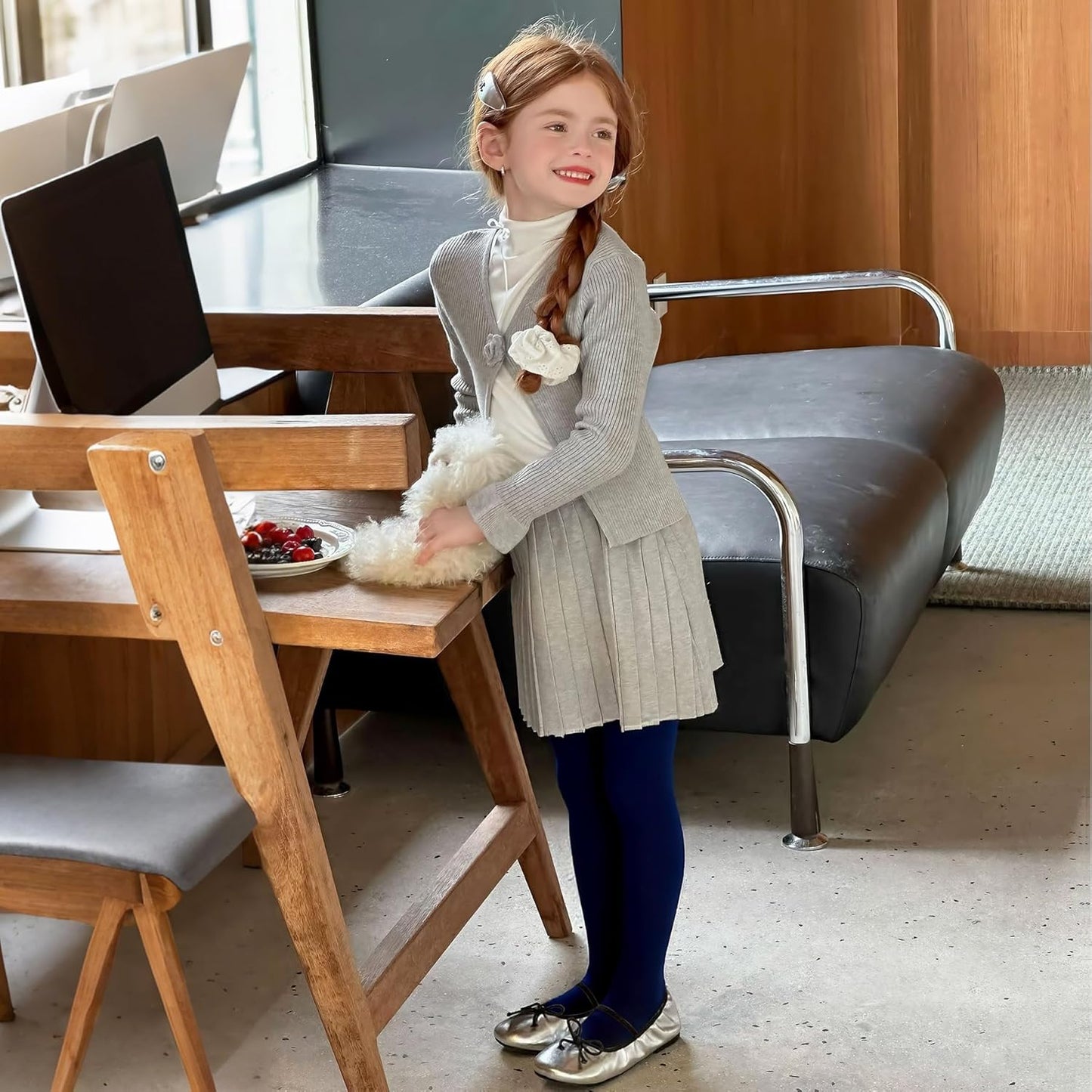 Girls Ballet Dance Tights for Toddler Baby Soft Athletic Leggings Infant Elastic Dance Tights for Girls