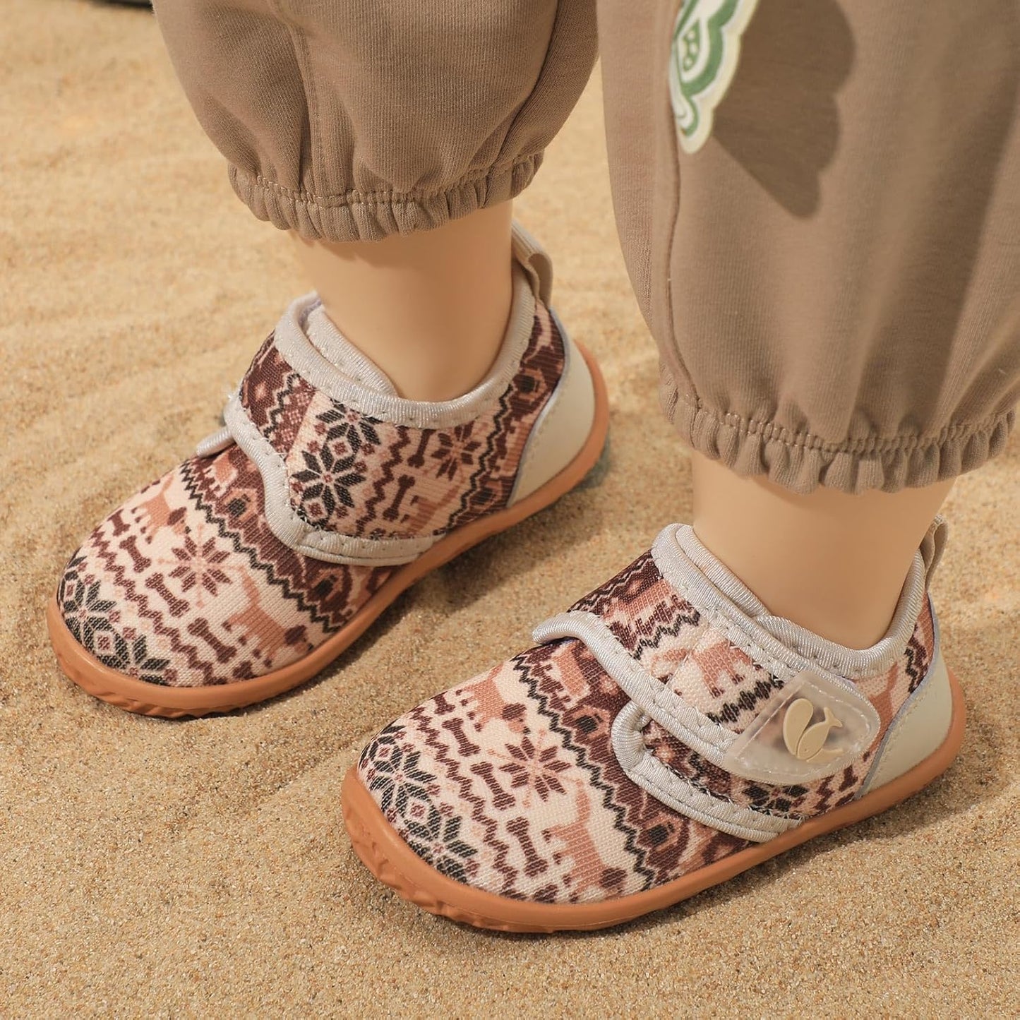 FEETCITY Baby Walking Shoes Barefoot Baby Shoes Infant Sneakers Newborn Crib Shoe Lightweight Flexible Slip On Shoe