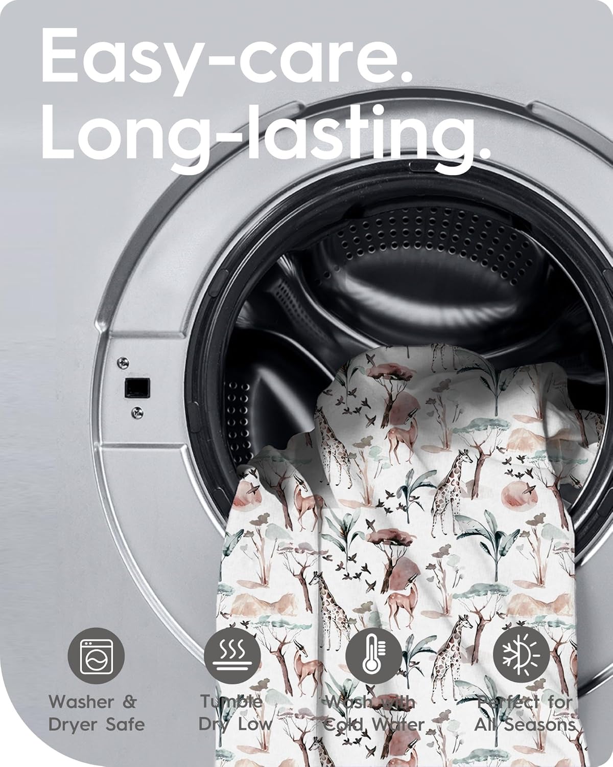 Pack and Play Sheets Fitted, Ultra Soft Mini Crib Sheets Girl, Pink Pack N Play Mattress Sheets Hypoallergenic and Soothing, Premium Jersey Playard Sheets, Safari Sea Animals, 2 Pack