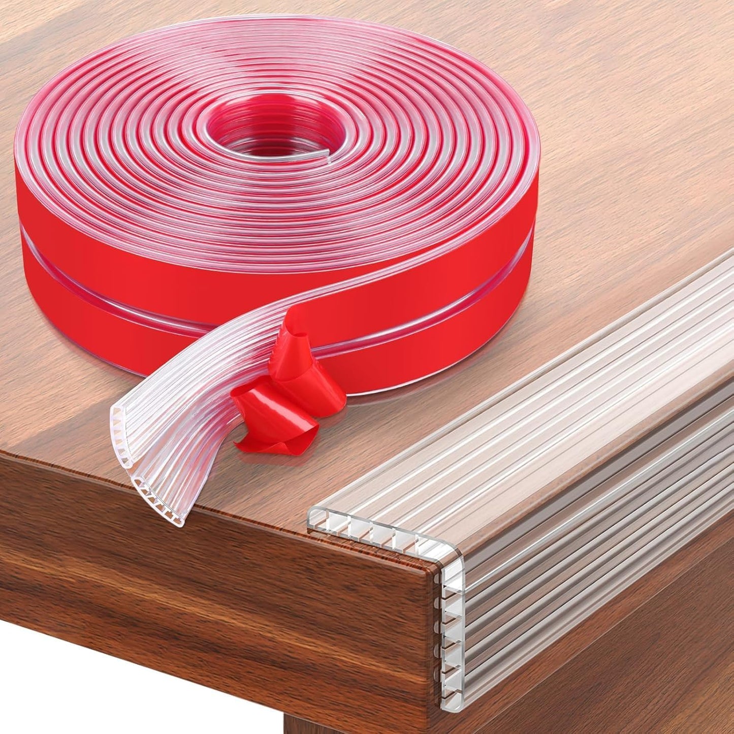 Baby Proofing 16.4ft Long (1.58" Wide) Corner Protector Baby Corner Guards Furniture Corner & Edge Safety Bumpers Clear Baby Proofing Bumper Cushion for Table Furniture Sharp Corners
