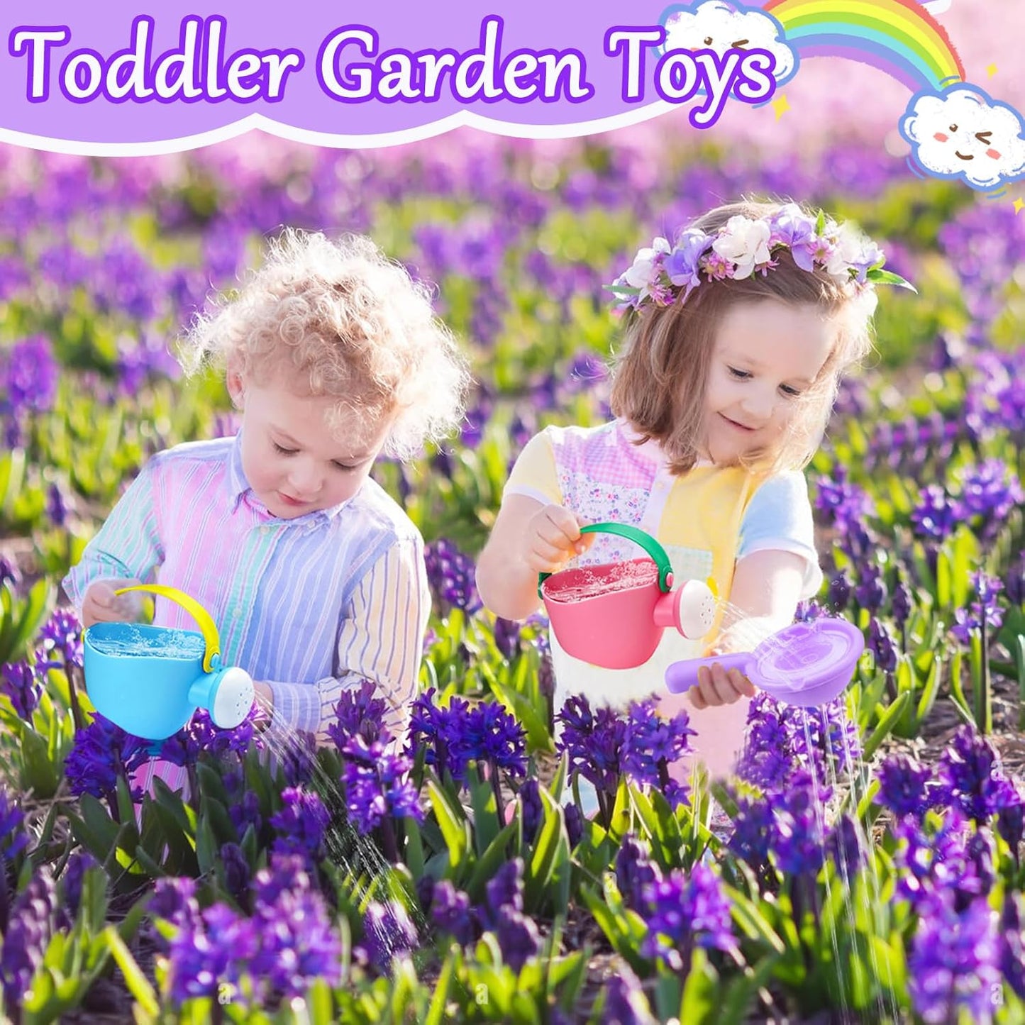 Baby Bath Toys for Kids Ages 1-3 3Pcs Toddler Bath Pool Toys for 1-3 2-4 Water Can Bathtub Pool Water Table Beach Toys Baby Gifts (Small Hand)