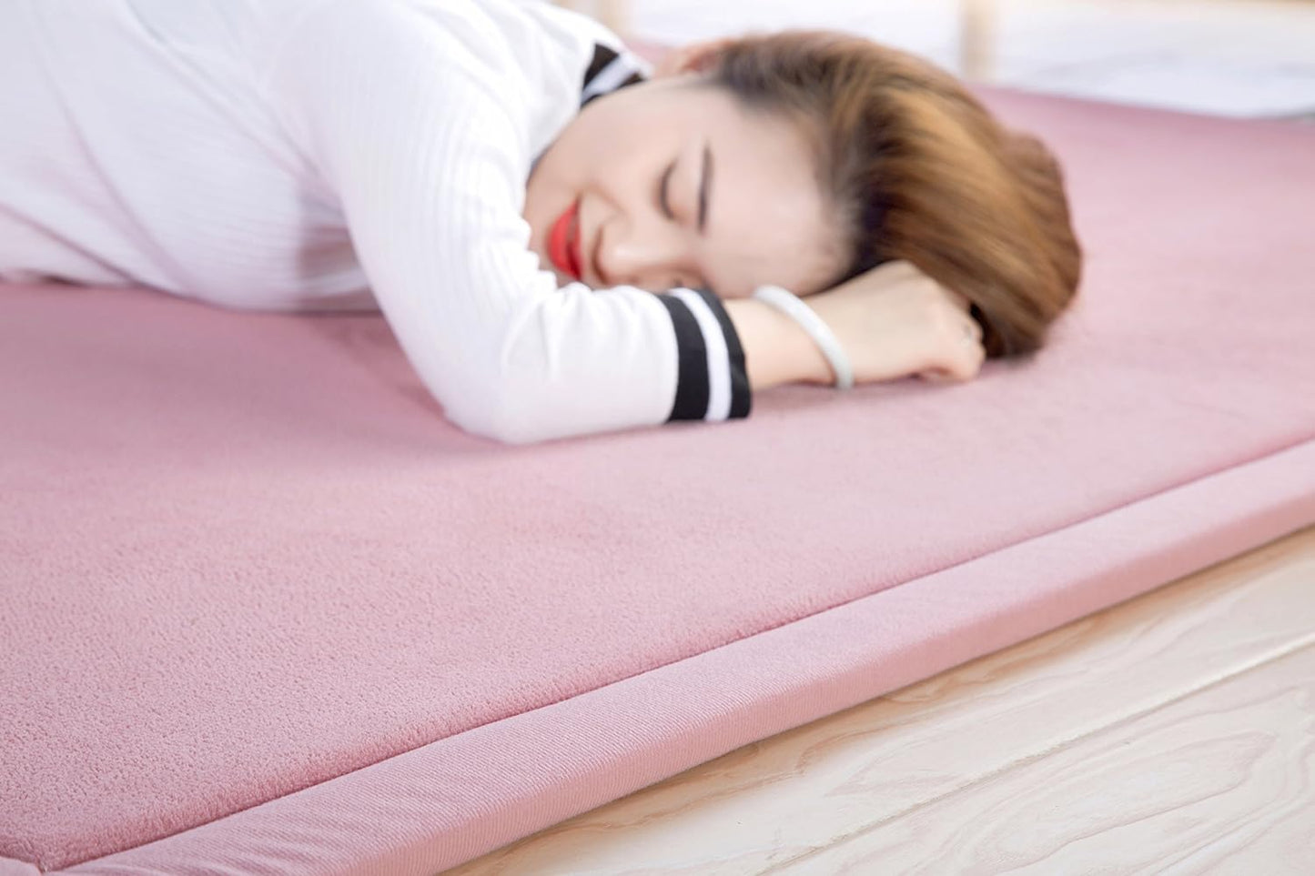 V-mix Children Play Mat, Handmade Weaving Plush Foam Play Crawling Rugs for Baby, Toddler, and Children Play Blanket, Yoga Mat, Exercise Mat-Cushy- Soft & Thick Hypoallergenic, Non-Toxic, Reversible